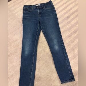 Madewell High Rise skinny Jeans